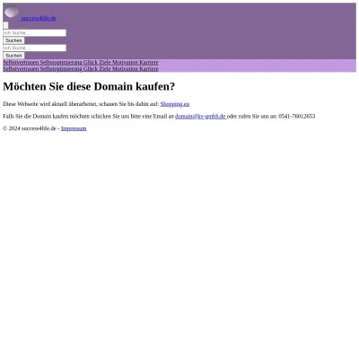 Screenshot success4life.de