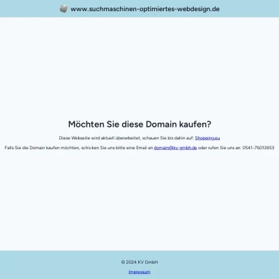 Screenshot suchmaschinen-optimiertes-webdesign.de