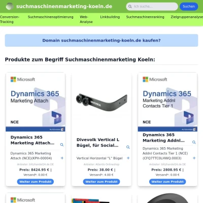 Screenshot suchmaschinenmarketing-koeln.de