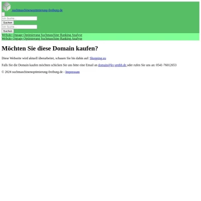 Screenshot suchmaschinenoptimierung-freiburg.de