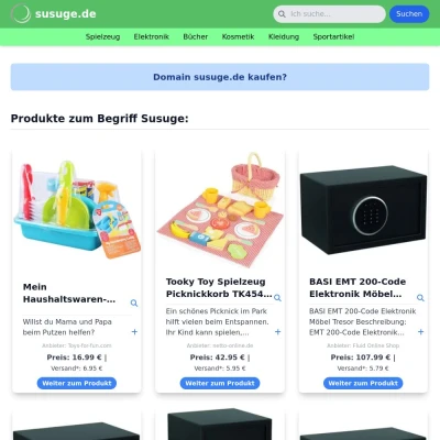 Screenshot susuge.de