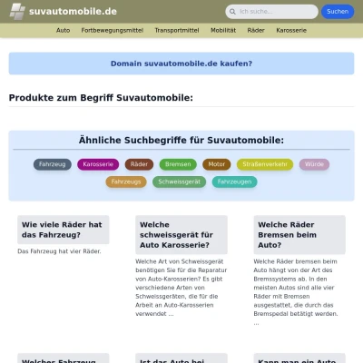 Screenshot suvautomobile.de