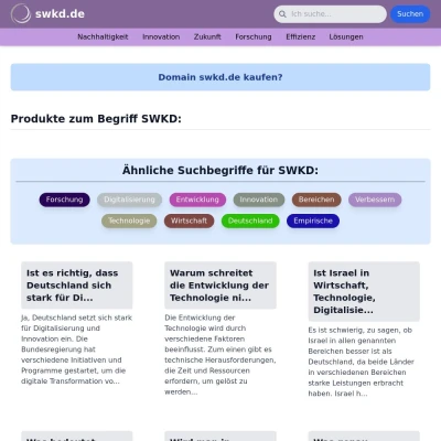 Screenshot swkd.de