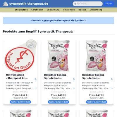 Screenshot synergetik-therapeut.de