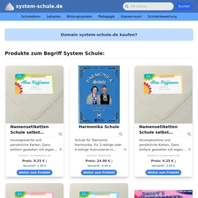 Screenshot system-schule.de