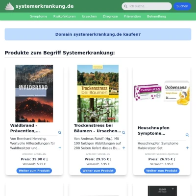 Screenshot systemerkrankung.de