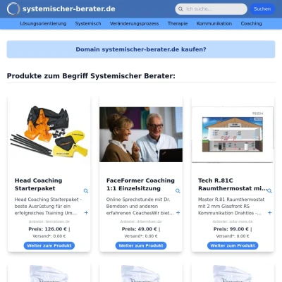 Screenshot systemischer-berater.de
