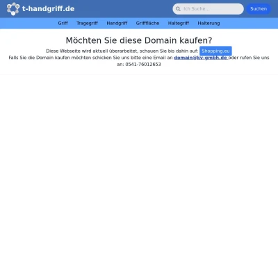 Screenshot t-handgriff.de