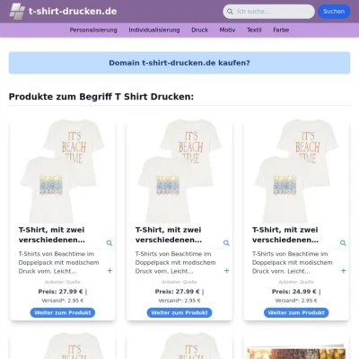 Screenshot t-shirt-drucken.de