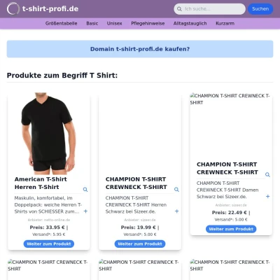 Screenshot t-shirt-profi.de