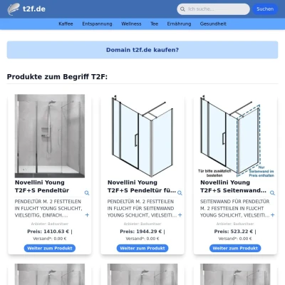 Screenshot t2f.de