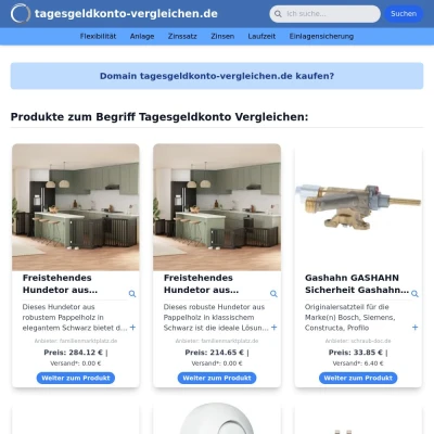 Screenshot tagesgeldkonto-vergleichen.de