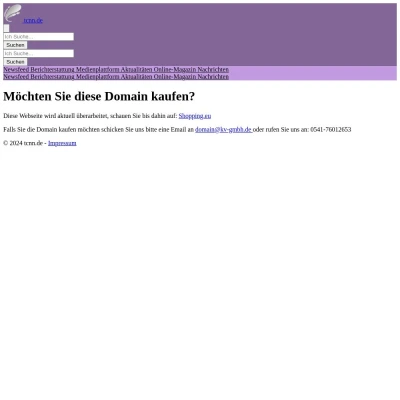 Screenshot tcnn.de