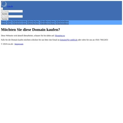 Screenshot tcso.de