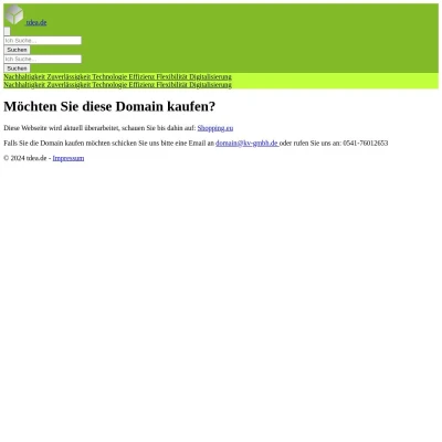 Screenshot tdea.de