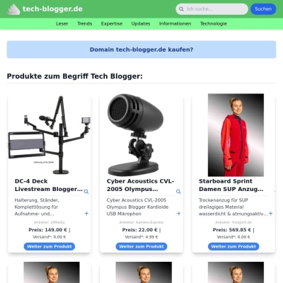 Screenshot tech-blogger.de