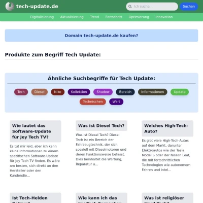 Screenshot tech-update.de