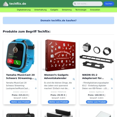 Screenshot techflix.de