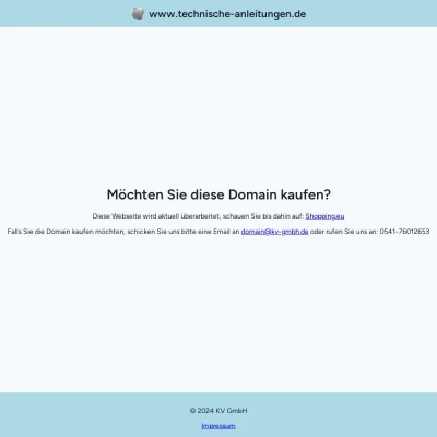 Screenshot technische-anleitungen.de