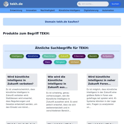 Screenshot tekh.de