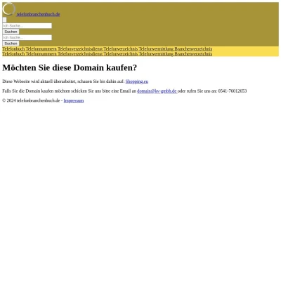 Screenshot telefonbranchenbuch.de
