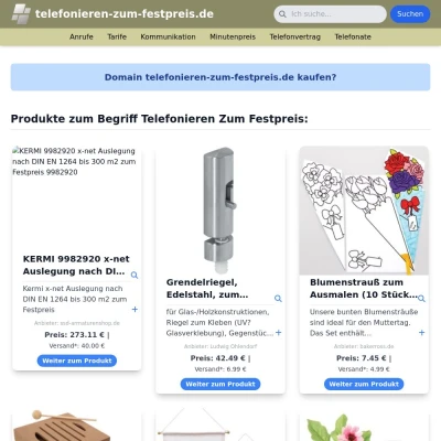 Screenshot telefonieren-zum-festpreis.de