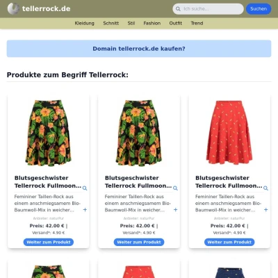 Screenshot tellerrock.de