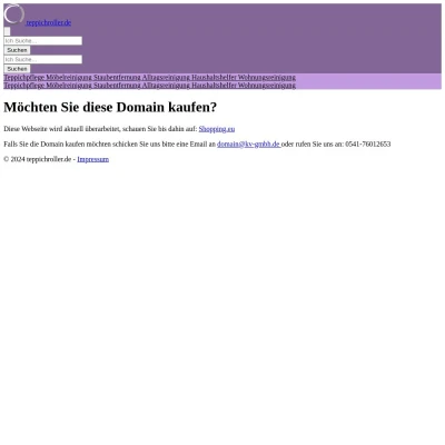 Screenshot teppichroller.de