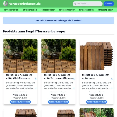 Screenshot terassenbelaege.de