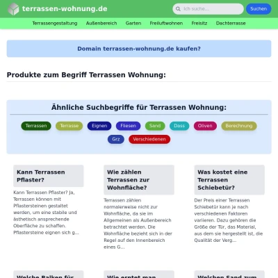 Screenshot terrassen-wohnung.de