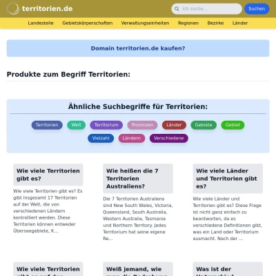 Screenshot territorien.de