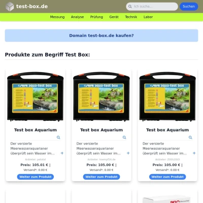 Screenshot test-box.de