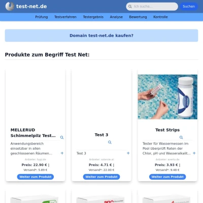 Screenshot test-net.de