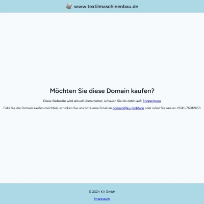Screenshot textilmaschinenbau.de