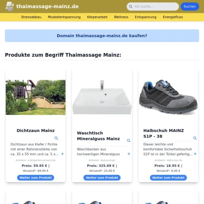 Screenshot thaimassage-mainz.de