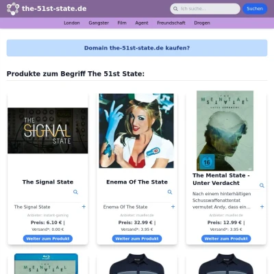 Screenshot the-51st-state.de