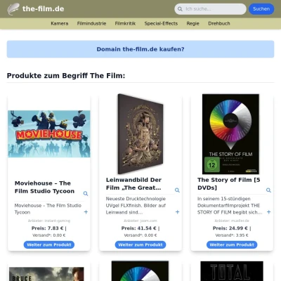 Screenshot the-film.de