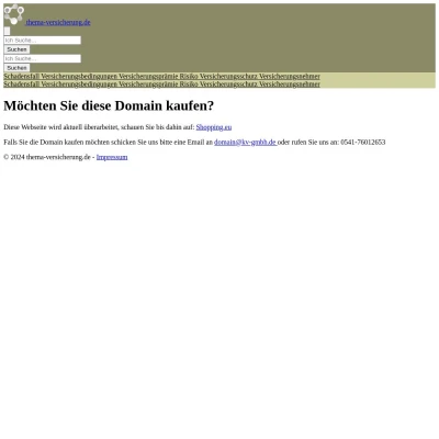 Screenshot thema-versicherung.de