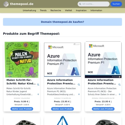 Screenshot themepool.de