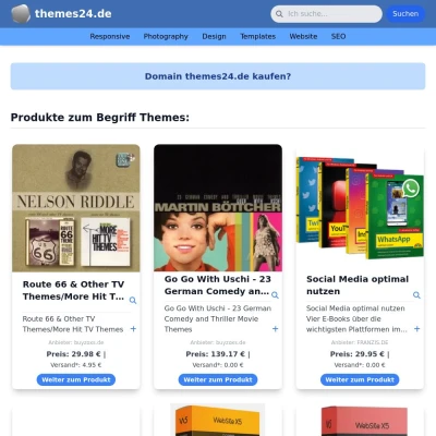 Screenshot themes24.de