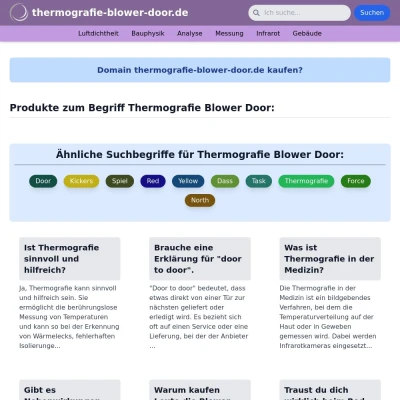 Screenshot thermografie-blower-door.de