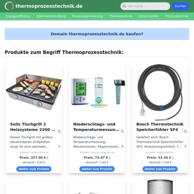 Screenshot thermoprozesstechnik.de