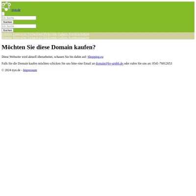 Screenshot tiyn.de