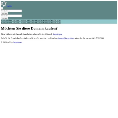 Screenshot tjsf.de