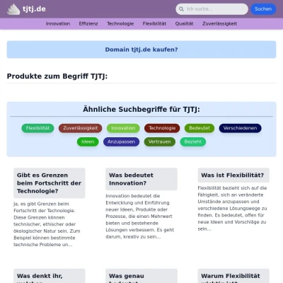 Screenshot tjtj.de