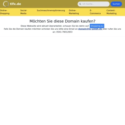 Screenshot tlfx.de