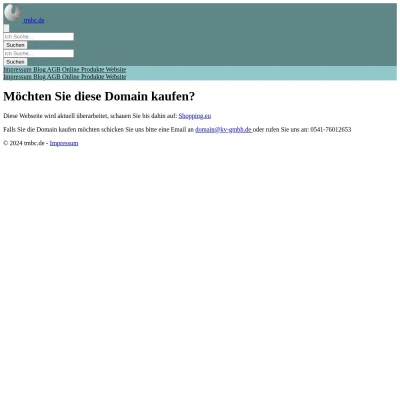 Screenshot tmbc.de