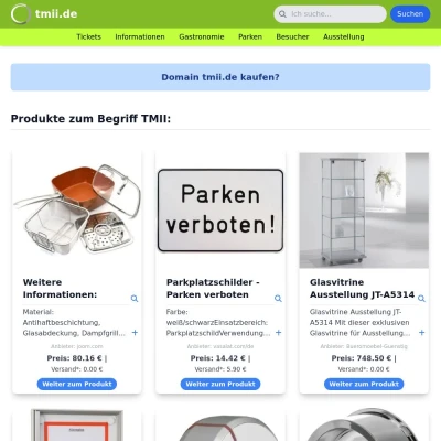 Screenshot tmii.de