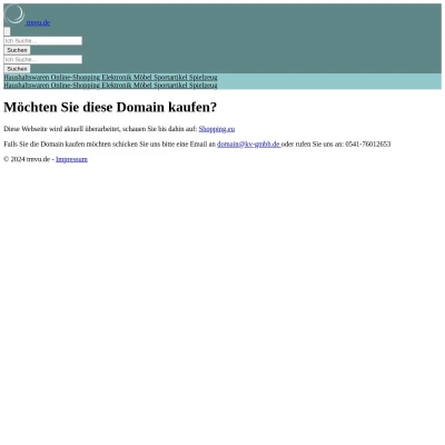 Screenshot tmvu.de