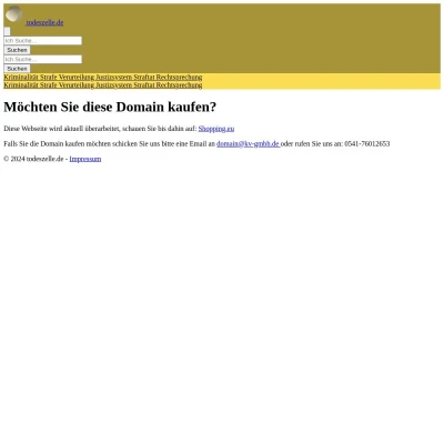 Screenshot todeszelle.de